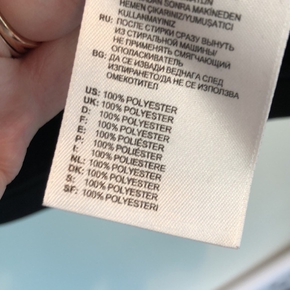 Adidas quarter zip pull over sweatshirt black and grey medium - Picture 6 of 6